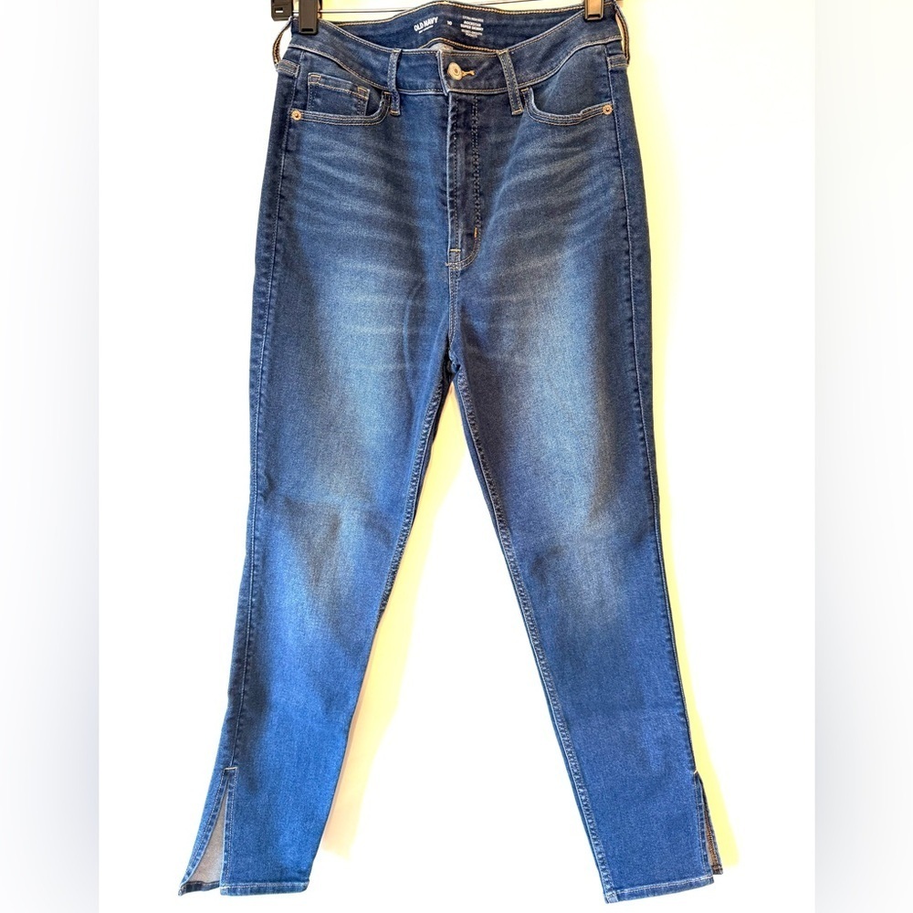 Old Navy 360 Stretch Extra High-Rise Rockstar Super Skinny Secret Smooth Pockets